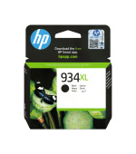 HP 934XL Black Ink Cartridge, C2P23AE (1,000 pages)