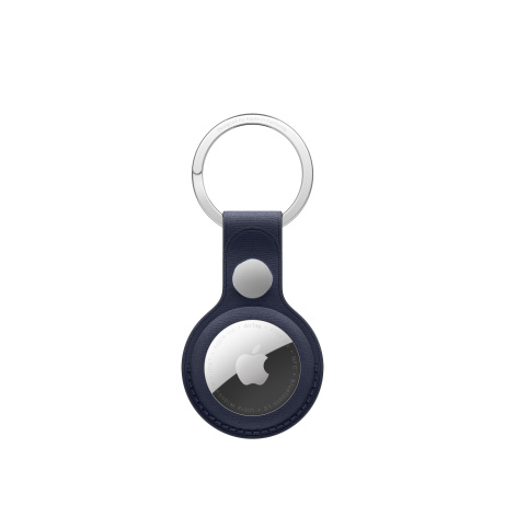 AirTag FineWoven Key Ring - Navy