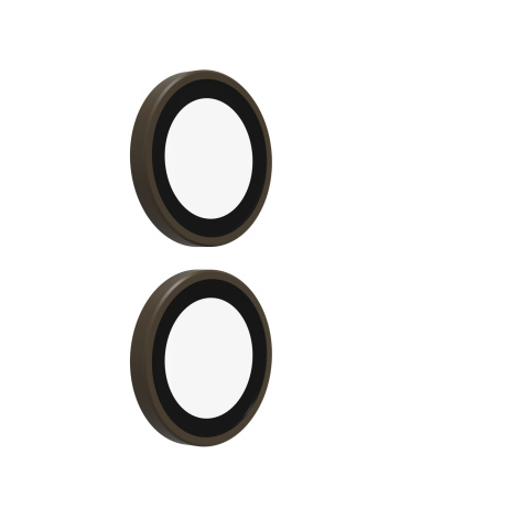 ZAGG Ochranná čočka Premium pro Apple iPhone 17/16/16+ - písková