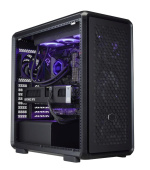 Cooler Master case MasterFrame 600 Black, Průhledná bočnice, ATX, 3x 140mm Fan, 1x 120mm Fan, Černá
