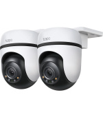 TP-Link Tapo C510W(2-pack) venkovní-outdoor kamera, (3MP, PTZ, 2K 1296p, WiFi, IR 30m, micro SD card)