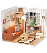 RoboTime Miniatura domečku Útulný obývací pokoj