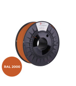 Filament C-TECH PREMIUM LINE, TPU 90A, flexibilní, žlutooranžová, RAL2000, 1,75mm, 1kg