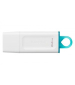 Kingston Flash Disk 64GB USB3.2 Gen 1 DataTraveler Exodia (White + Teal)