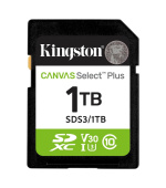 Kingston SDXC karta 1TB Canvas Select Plus, U1, V10, A1