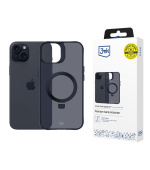 3mk ochranný kryt Smoke Case Mag&Stand pro Apple iPhone 15 Plus