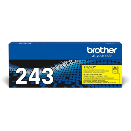 BROTHER Toner TN-243Y - PRO HLL3210 HLL3270 DCPL3510 DCPL3550 MFCL3730 MFCL3770 - cca 1000stran