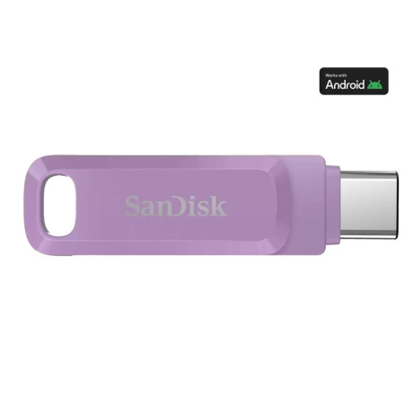 SanDisk Flash Disk 1TB Ultra Dual Drive Go, USB-C 3.2, fialová