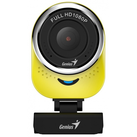 GENIUS webkamera QCam 6000/ žlutá/ Full HD 1080P/ USB2.0/ mikrofon