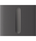 Ajax CenterButton (Dimmer) vertical - Středový kryt stmívatelného tlačítka, vertikální instalace, šedá
