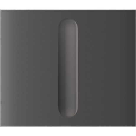 Ajax  CenterButton (Dimmer) vertical - Středový kryt stmívatelného tlačítka, vertikální instalace, šedá