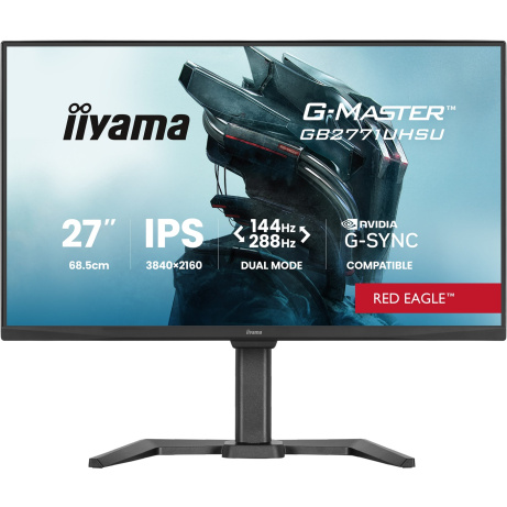 iiyama G-Master/GB2771UHSU-B1/27"/IPS/4K UHD/144Hz/0,8ms/Černá/3R