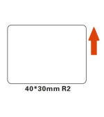 BAZAR - Niimbot štítky R 40x30mm 230ks White pro B21, B21S, B3S, B1 - Poškozený obal (Komplet)