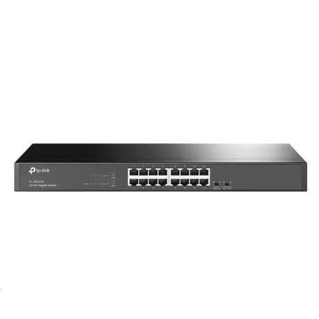 TP-Link switch TL-SG1016 (16xGbE, fanless)