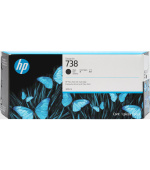 HP 738 300-ml Black DesignJet Ink Cartridge