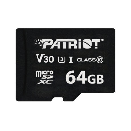 Patriot VX V30 U3/Micro SDXC/64GB/UHS-I U3 / Class 10