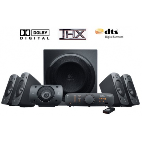 Logitech Z906/5.1/500W/Černá