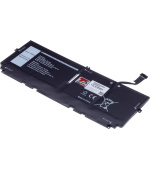 Baterie T6 Power pro Dell XPS 13 9300, XPS 13 9310, 6842mAh, 52Wh, 4cell, Li-pol