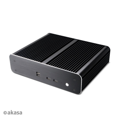 AKASA case Euler TX Plus, Intel LGA1700 Ali fanless case