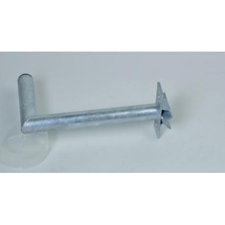 Držák antény na stožár s vinklem, žárový zinek, délka 35cm