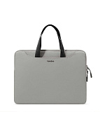 tomtoc Light-A21 Dual-color Slim Laptop Handbag, 13,5 Inch - Gray