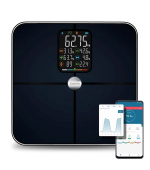 Salente BodyFit, chytrá osobní diagnostická fitness váha, Bluetooth, černá