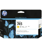 HP 745 inkoustová náplň žlutá, F9J96A