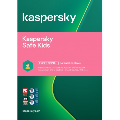 ESD Kaspersky Safe Kids 1 uživatel 1 rok