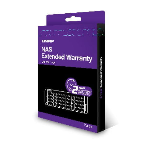 QNAP el. licence, prodloužení záruky o 2 roky (LIC-NAS-EXTW-PURPLE-2Y-EI)