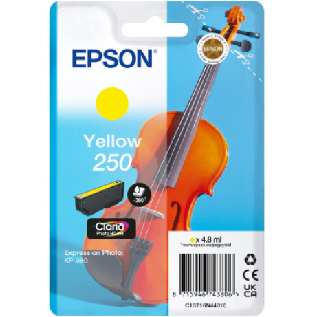 Epson Singlepack Yellow 250 ink