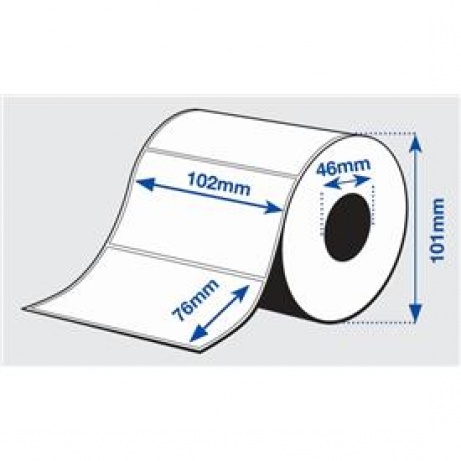 Premium Matte Label -Die Cut102mm x76mm,440 labels