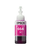 BAZAR - EPSON ink bar T6643 Magenta ink container 70ml pro L100/L200/L550/L1300/L355/365 - Poškozený obal (Komplet)