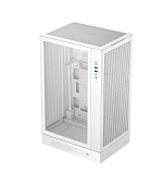 DEEPCOOL Case CH270 PLUS, mATX, Průhledná bočnice, bílá
