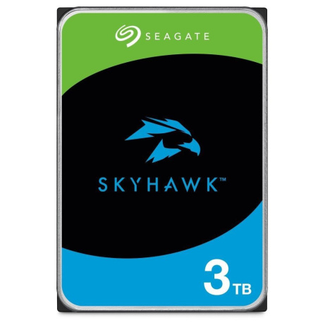 BAZAR - SEAGATE HDD SKYHAWK 3TB, SATAIII, 5400RPM, 256MB cache, recertified product