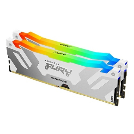 Kingston FURY Renegade/DDR5/32GB/6800MHz/CL36/2x16GB/RGB/White