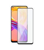 Screenshield REALME 8 Pro (full COVER black) Tempered Glass Protection