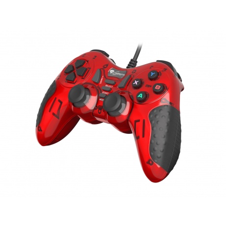 Drátový gamepad Genesis Mangan 200, pro PC, vibrace