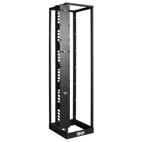 Kabelový manažer vertikální SmartRack 6 (15.24cm), kabelový kanál s výřezy pro kabely a krytem