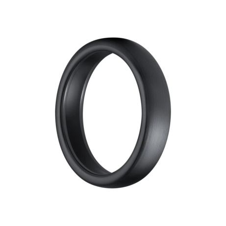 CARNEO PAY RING BRUSHED platební prsten černý V.10