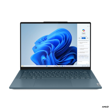 Lenovo Yoga/Pro 7 14AHP9/R7-8845HS/14,5"/3072x1920/16GB/1TB SSD/RTX 3050/W11H/Tidal Teal/3R