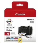 BAZAR - Canon CARTRIDGE PGI-1500XL multipack pro Maxify MB2050, MB2150, MB2350, MB2750 a MB2755 ( 780 str.) - Poškozený