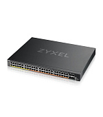 Zyxel XMG2230-52HP, L3 Access Switch,  16x 2.5G, 32x 1G,  AC:960W PoE , DC:2400W PoE, 4 x SFP+ Uplink, incl 1 yr NebulaF