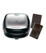 Tefal Snack Time SW341D12 toustovač, 2v1, 700 W, vyměnitelné plotny, bezpečnostní západka