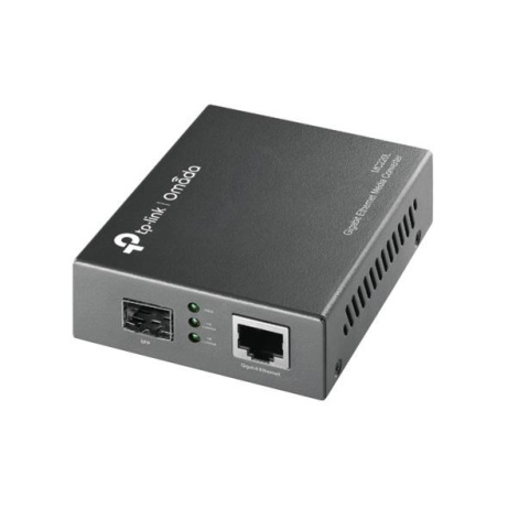 TP-Link OMADA MC220L media konvertor (1xGbE, 1xSFP, MM/SM, 550nm/1310nm, 550m/20km)
