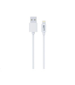 WG - Datový kabel Lightning to USB-A / 2m / white