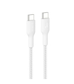 BELKIN kabel USB-C 240W oplétaný 2m bílý