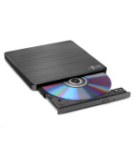 BAZAR HITACHI LG - externí mechanika DVD-W/CD-RW/DVD±R/±RW/RAM GP60NB60, Slim, Black, box+SW - POŠKOZENÝ OBAL