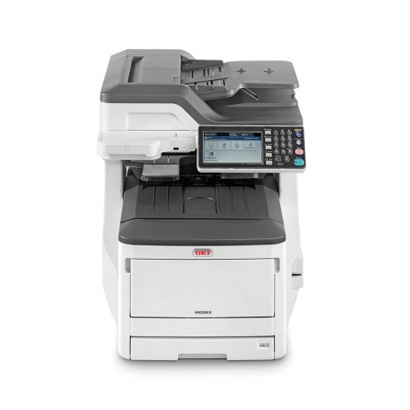 Oki MC853dn A3 23 ppm ProQ2400DPI, PCL/PS,USB,LAN (Print/Scan/Copy/Fax), 250GB HDD