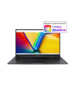 ASUS NTB Vivobook 15 OLED (M1505YA-OLED245W), R7-7730U, 15.6" 1920 x 1080, 16GB, 1TB SSD, Radeon, W11 Home, Black