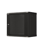 LANBERG 19" RACKOVÁ SKŘÍŇ PRO MONTÁŽ NA STĚNU 9U/540X350 (FLAT PACK) S PROSKLENÝMI DVEŘMI ČERNÁ